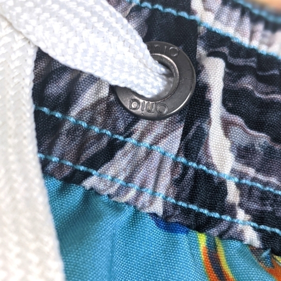 Onia Men’s Trunks Retro Kawaiian The Charles 7" TTropical Hawaiian Size Small - Picture 7 of 13